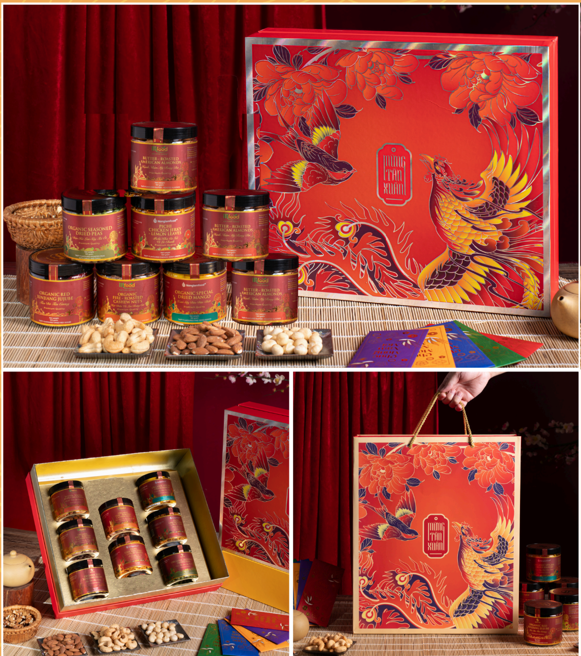 Hộp Quà Tết Cát Tường 02 – Trao May Mắn, Kết Tình Thân